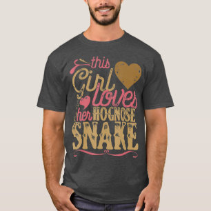 T-shirt Hognose Snake    CadeauPrésent Amusant amusant