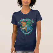 T-shirt HOGWARTS™ Floral Crest (Devant)