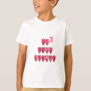 T-shirt Hoho ! Père Noël coeur cool texte Noël amour desi