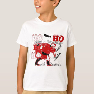 T-shirt HOHOHO Avoir un merveilleux Noël avec gratitude