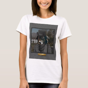 T-shirt Hoity Toity Border Collie Tee