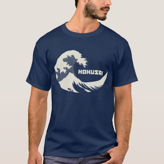 T-shirt Hokusai - la grande vague (Devant)
