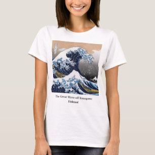 T-shirt Hokusai, "La Grande Vague de Kanagawa"