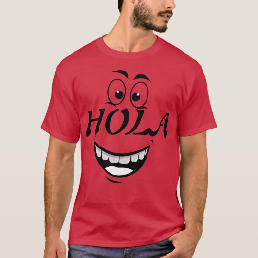 T-SHIRT HOLA (Devant)