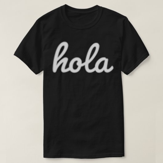 T-shirt Hola (Design devant)
