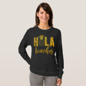 T-shirt Hola Beaches Pineapple Beach Vacances été (Devant entier)