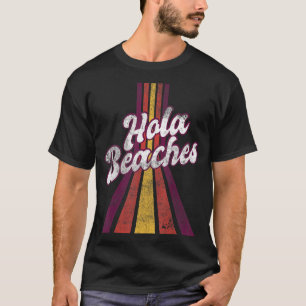 T-shirt Hola Beaches Retro Summer Beach Vacances