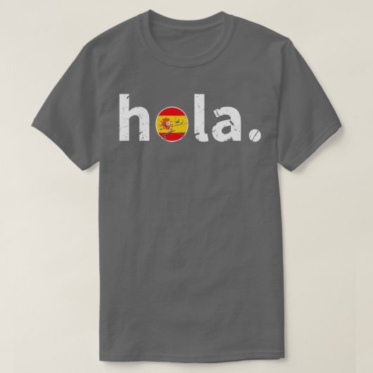 T-shirt Hola Espagnol (Design devant)
