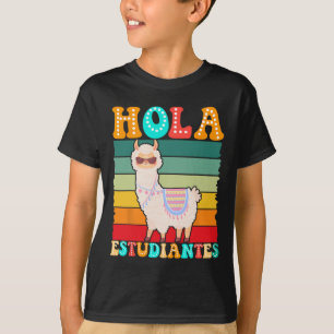 T-shirt Hola Estudiantes Professeur d'espagnol Rentrée des