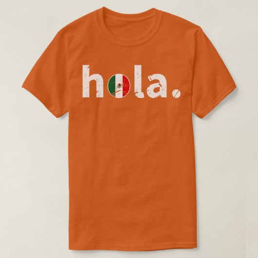 T-shirt Hola Mexicaine (Design devant)