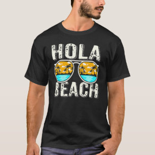 T-shirt Hola Vacances Été Tropical Geta