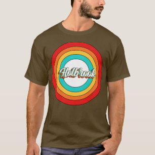 T-shirt Holbrook Nom Chemise Vintage Holbrook Cercle