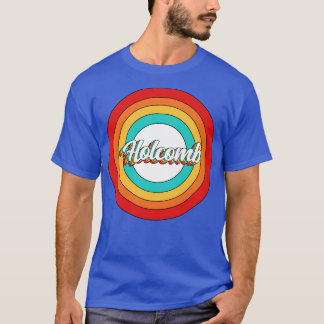 T-shirt Holcomb Nom Chemise Vintage Cercle Holcomb