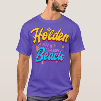 T-shirt Holden Beach Caroline du Nord Étoiles d'été