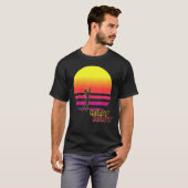 T-shirt Holey Moleys Golf-Sunset Homme (Devant entier)