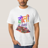 T-SHIRT HOLI HAI (Devant)