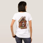 T-shirt Holiday candy house (Dos entier)