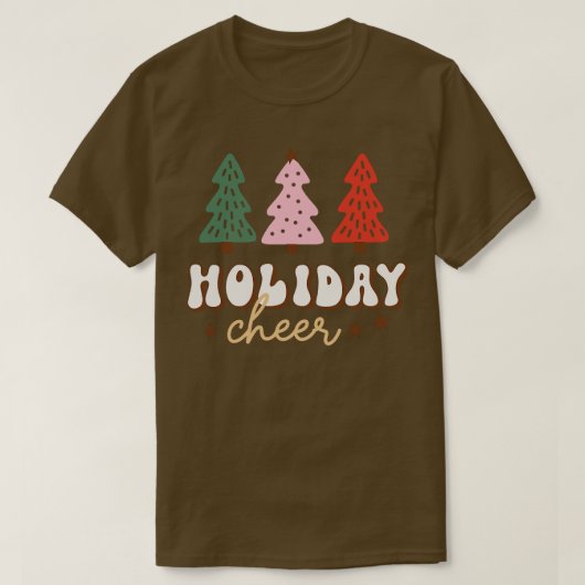 T-shirt Holiday Cheer (Design devant)