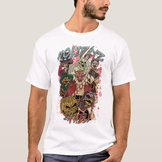 T-shirt Holiday In Hell T-ShirtHOLIDAYZ IN HELL_ HHN HOLL (Devant)