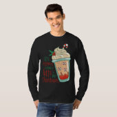 T-shirt Holiday Peppermint Candy Cane Coffee Graphic Tees (Devant entier)