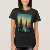 T-shirt Holiday Trees Design (Devant)