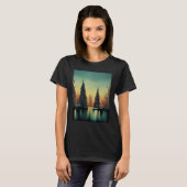 T-shirt Holiday Trees Design (Devant entier)