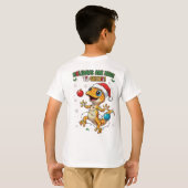 T-shirt Holidays Are Here to Gecko – Cute Christmas Gecko (Dos entier)