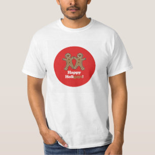 T-shirt HOLIGAYS HEUREUX (pain d'épice)
