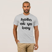 T-shirt holla au garçon 4,0 de ya (Devant entier)
