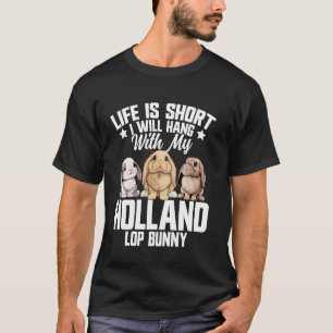 T-shirt Holland Lop Bunny Mama Holllan