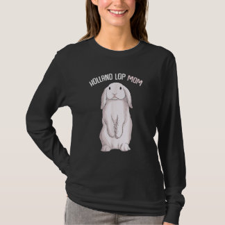 T-shirt Holland Lop Lapin Lapin Maman Femmes