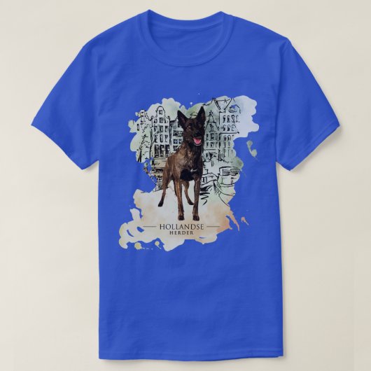 T-shirt Hollandais Shepherd Dutchie (5) (Design devant)
