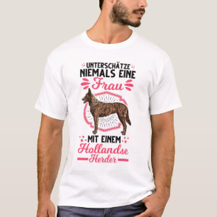 T-shirt Hollandse Herder Holland Schäferhund Frau