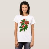 T-shirt Holly Branch et Bow (Devant entier)