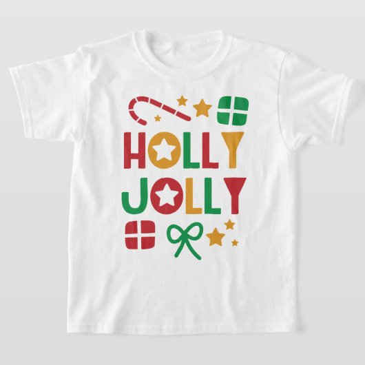 T-shirt Holly Jolly Christmas (Poser)