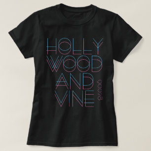 T-shirt Hollywood et Vine