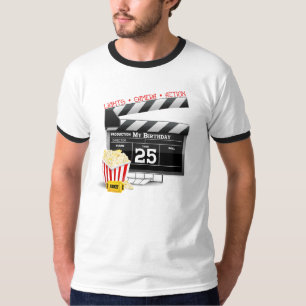 T-shirt Hollywood Movie Party 25e anniversaire