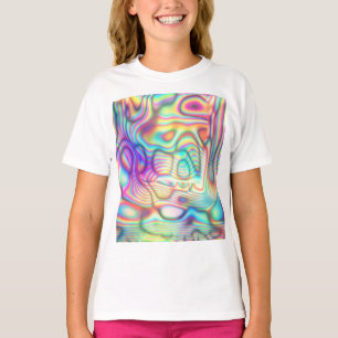 T-shirt Holographie couleur Trippy Holo