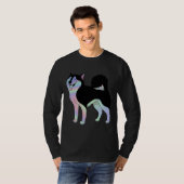 T-shirt Holographique Husky (Devant entier)