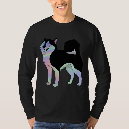 T-shirt Holographique Husky (Devant)