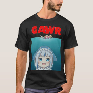 T-shirt Hololive EN - Gawr Gura Parody  