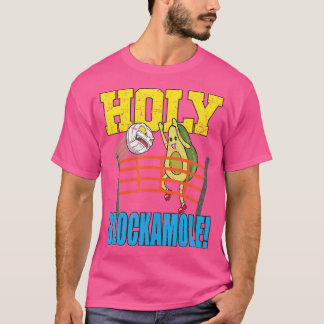 T-shirt Holy Blockamole Funny Cute Volleyball Block Avocad