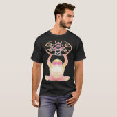 T-shirt Holy Geometry Mandala Meditation & Yoga (Devant entier)