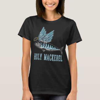 T-shirt Holy Macgars Funny Witty Winged Fish Sarcasm Meme