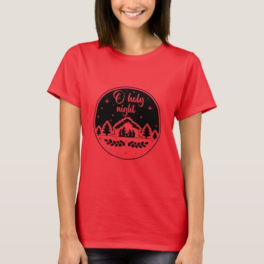 T-shirt Holy nigth (Devant)