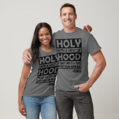 T-shirt Holy With A Hint Of Hood Pray With (Unisexe)