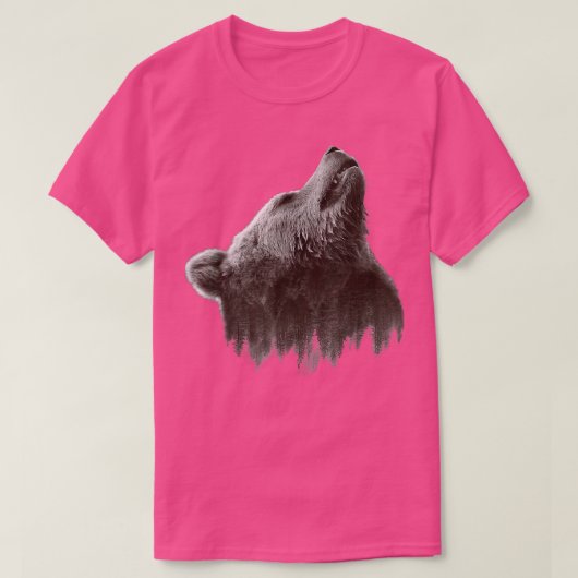 T-shirt Holys Bear Night Men (Design devant)