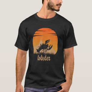 T-shirt Homard Animal Chaud Dans La Montagne Dans La Natur