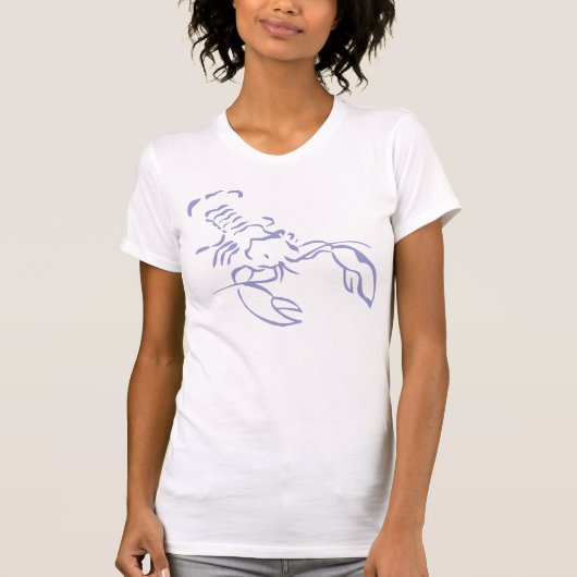 T-shirt Homard bleu (Devant)