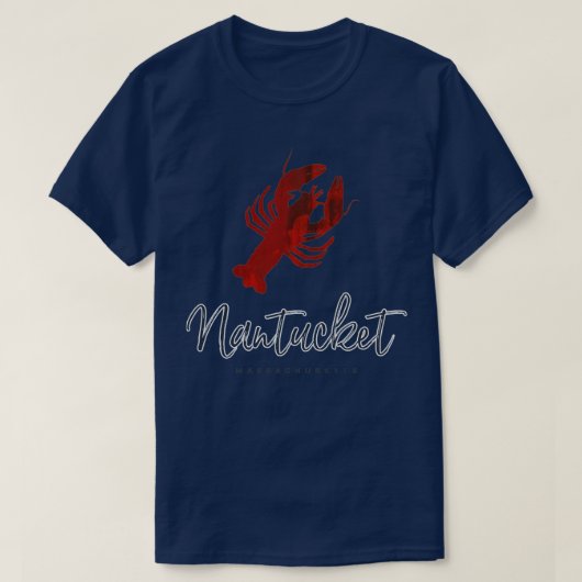 T-shirt Homard de Nantucket (Design devant)